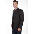 thumbnail image 2 of Scully P-733-BLK-36 Men P-733 Floral Tonal Embroidered Blazer, Black - 36, 2 of 4