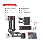 SUNWAYFOTO GH-02 Gimbal Head Aluminum Load 66 lbs (30 Kgs)