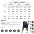thumbnail image 3 of Men's Casual Shorts Drawstring Summer Beach Stretch Golf Shorts with Pockets, 3 of 5