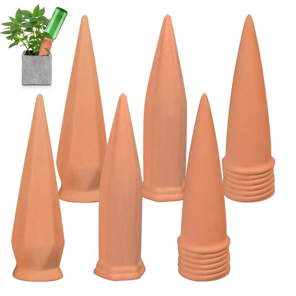 Plant Watering Stakes 6 Pack Automatic Plant Waterers for Vacations