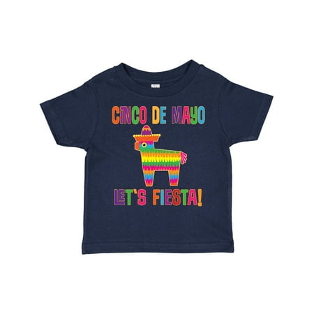 

Inktastic Cinco De Mayo Pinata Lets Fiesta Gift Toddler Toddler Girl T-Shirt