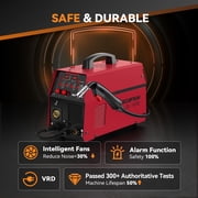 ARCCAPTAIN 6 in 1 MIG Welder Multiprocess 200A 110V/220V 1-Pack