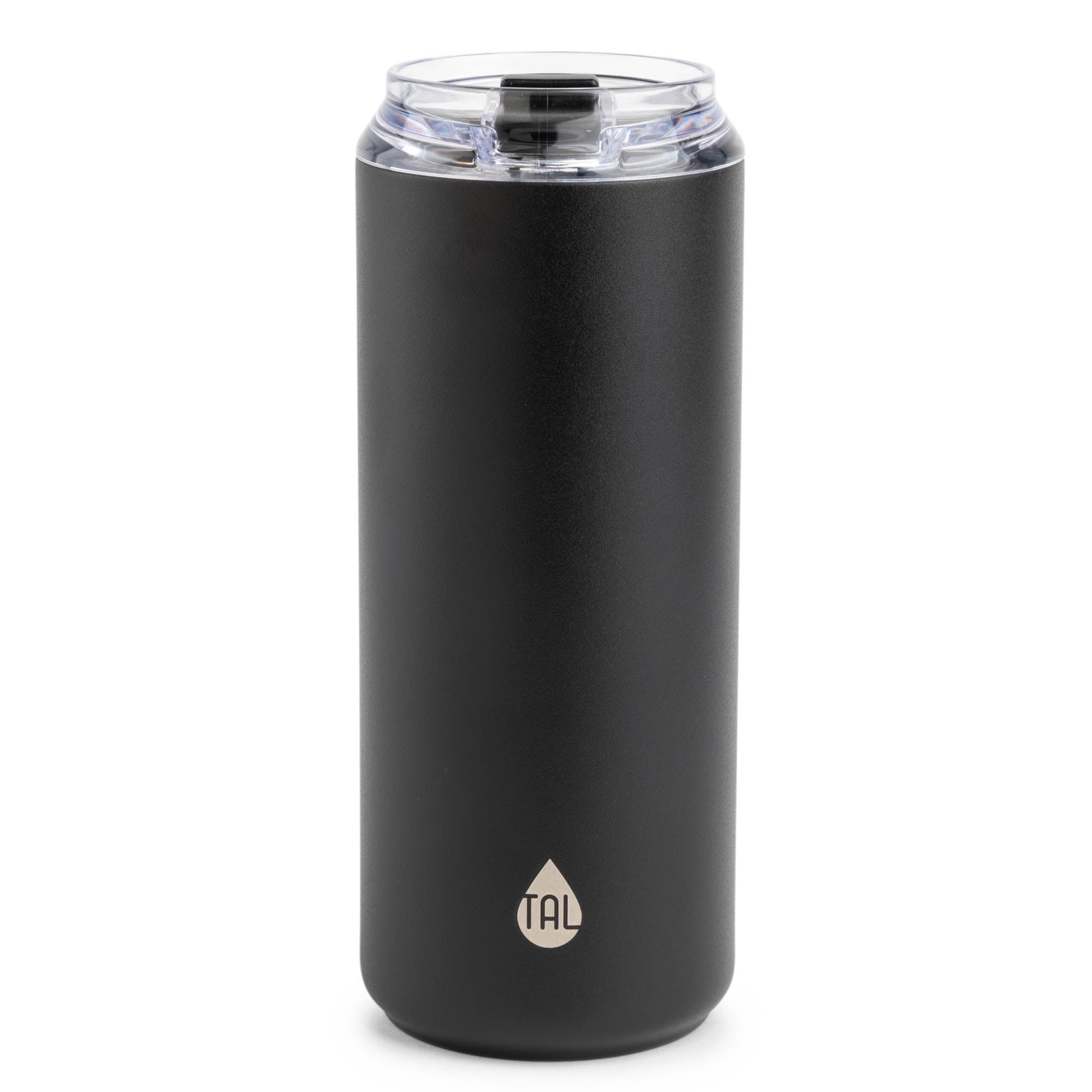(1 pack) TAL 18oz Stainless Steel Tall Boy Tumbler, Black