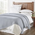 thumbnail image 2 of Tahari Home Blanket King Blue, 2 of 5