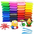 thumbnail image 1 of Polymer Clay, 36 colors Oven Bake Clay Rolling Pin Safe, 1 of 4