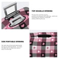 thumbnail image 4 of Goofa Heart Plaid Pattern Luggage Covers For Suitcase,Suitcase Cover Protector Fit 18-32 Inch Luggage-, 4 of 9