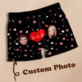 thumbnail image 7 of Men Valentines Boxer Briefs Funny Face Novelty Underwear Comfort Breathable Soft Underpants Black XXL, 7 of 7