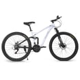 thumbnail image 1 of ROCATOMIC Bicicleta de Montaña Nitro R27.5 21v Cambios Shimano Frenos Mecánicos Doble suspensión (Blanco), 1 of 1
