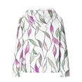 thumbnail image 5 of Riecok Fall Sweatshirts for Women Raglan Sleeve Hooded Drawstring Pullover Drawstring Pullover Tops with Pocket Cozy Casual Clothes, 5 of 5