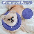 thumbnail image 2 of Collar inflable de recuperación para perros - Mediano, cómodo collar protector para perros y gatos, collar isabelino ajustable para la recuperación de mascotas, anti-mordeduras/sanguijuelas, 2 of 5