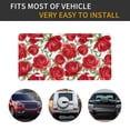 thumbnail image 5 of Zufioo Rose Flowers Print Car Aluminum Front License Plate, 12x6 Inch Decorative Personalized Car License Plate Car Accessories, 5 of 8