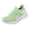 Green, variant on Willtoo Orthopedic Shoes for Women Knit Sock Style Lace Up Walking Sneakers, Breathable Mesh Lightweight Athletic Shoes, Soft Cushioned Non‑Slip Flexible Casual Running Shoes