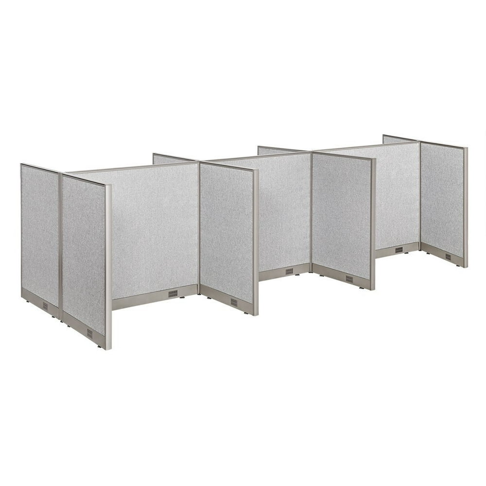 GOF Office Cubicle, Double 6 Stations 60D x 144W x 48H / Office