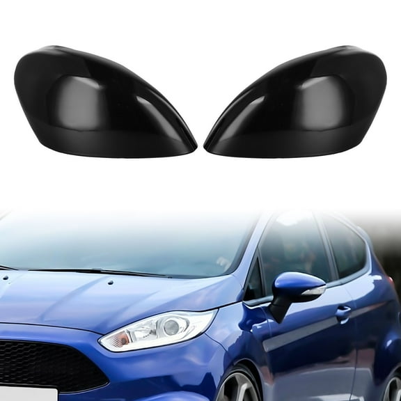 For Ford Fiesta MK7 2008-2017 Mirror Cover Pair 21.5 X 13 X 9cm Car Accessories Door Wing Mirror Cover Cap Mirror Cover