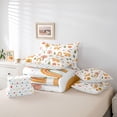 thumbnail image 6 of Erosebridal Brown Capybara 7 Pieces Bedding Comforter Set,Cute Rodent Animals Bohemian Rainbow Full Bedding Set For Kids Teens Reversible, 6 of 7