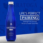 Saratoga Still Spring Water, 16 fl oz, 6 Pack Plastic Bottles ( 2 Pack )