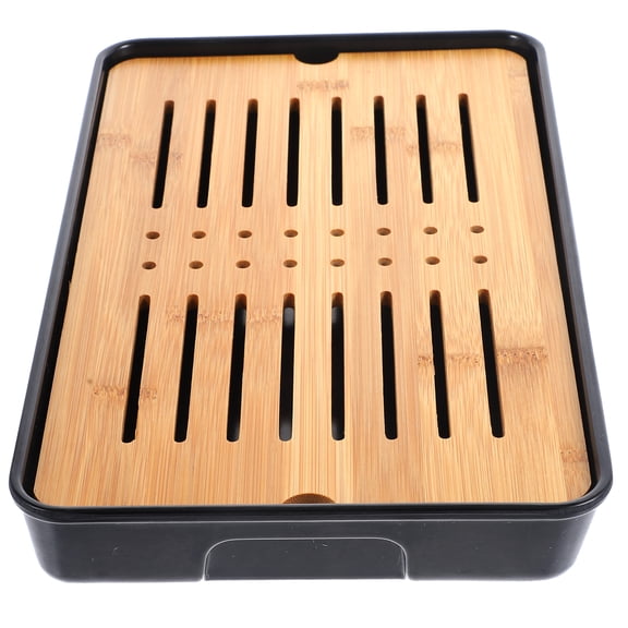 NIAIZEK Plastic Square Drain Tray for Kitchen Sink, and Easy to Clean, 1 Piece Drainage Organizer