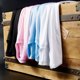 thumbnail image 4 of Camiseta de manga corta para hombre de moda Camisa masculina de color sólido impermeable (Rosa M), 4 of 6