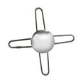 thumbnail image 3 of Aparatos de cocina de metal con soporte para enfriar café en casa. Plata B, 3 of 9