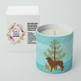 thumbnail image 2 of Carolines Treasures BB2949CDL 3.75 x 3.25 in. Unisex Portuguese Sheepdog Dog Merry Christmas Tree 10 oz Decorative Soy Candle, 2 of 5