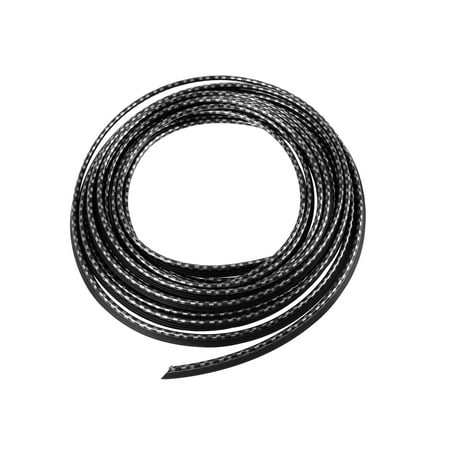 5m Carbon Fiber Pattern Car Interior Exterior Moulding Trim Strip Car Door Edge Scratch Guard Decorative Line