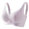 thumbnail image 2 of Wancir Sexy Lace Bra for Women Comfort Wireless High Support Gathering Lifting Full Coverage Bras Adjustable Straps Brassiere, 2 of 3