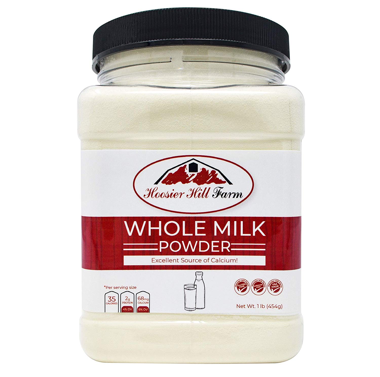 Hoosier Hill Farm All American Dairy Whole Milk Powder 1 lb - Walmart.com