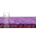 thumbnail image 6 of Unique Loom Solid Gava Collection Area Rug - Solid Gava (9' 10" Round Purple), 6 of 6