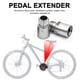 thumbnail image 5 of 1 par de ejes de extensión de eje de Pedal de bicicleta MTB espaciadores de Pedal de bicicleta pernos, 5 of 7