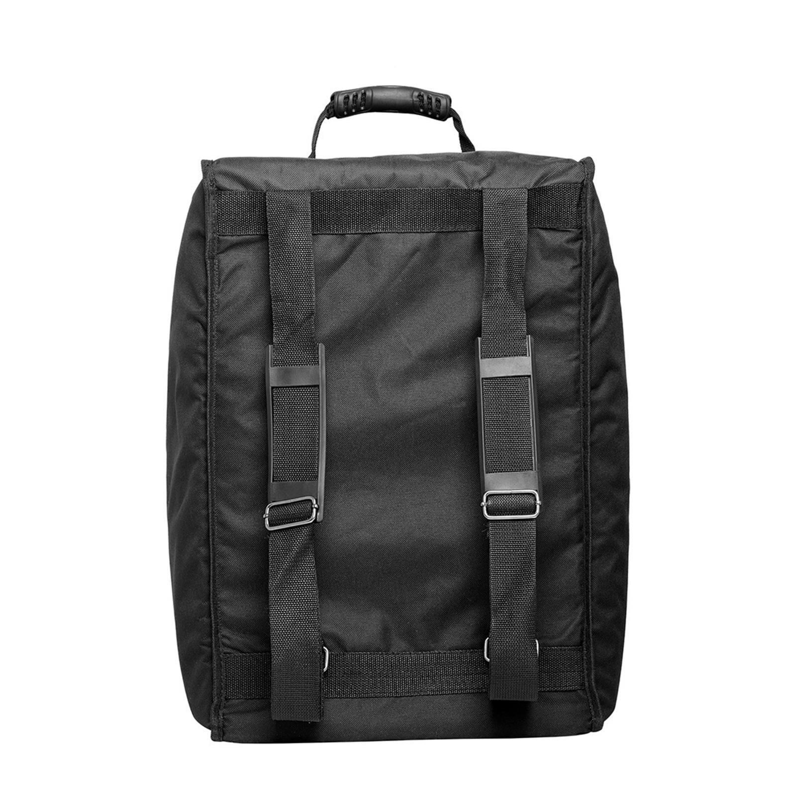 Sac à Dos Pour Tambour 40x18 Cm - Housse Étanche Oxford, Poche Baguettes, Bretelles Réglables (Transport Instrument Percussion)