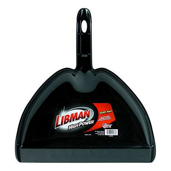 Libman Dust Pan, 13 Inch, Black