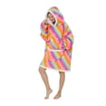 thumbnail image 4 of ZAXARRA Chandail à Capuche Universel Chaud Mode Imprimé Laine de Vison Vêtements de Maison, 4 of 7
