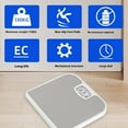 thumbnail image 3 of Transemion PU Home Bathroom Body Weight Scale Stylish Addition To Home Wellness Routine Mechanical Bathroom gray 26.5*24*4, 3 of 6