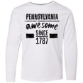thumbnail image 3 of Inktastic Pennsylvania Awesome Since 1787 Long Sleeve Youth T-Shirt, 3 of 5