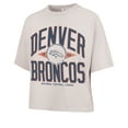 thumbnail image 2 of Women's '47 Natural Denver Broncos Cropped Windthrow Ravine T-Shirt, 2 of 3
