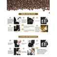 thumbnail image 3 of Gevi 4 Cup Automatic Drip Coffee Maker with Reusable Filter, One Button Control New Condition, 600mL, Black, 3 of 7