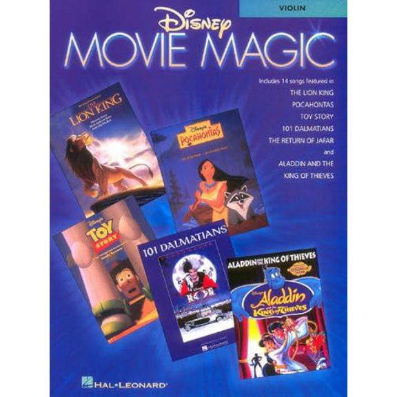 Pre-Owned Disney Movie Magic: Violin Instrumental Solos (Paperback) 079357840X 9780793578405