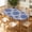 Classic-Azulejo, variant on YESAD Elastic Tablecloth For Oval Tables, Waterproof Tablecover For Up To 48x68in Oval Table Cover, Dining Tablecover For Indoor And Outdoor, Holiday, Boho-Square