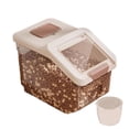 thumbnail image 2 of Extra Large Pet Food Storage Container - Airtight Dog & Cat Food Bin with Seal-Fresh Lid - Food-Grade Dry Food Organizer for Kibble, Snacks, Grains & Baking Ingredients, 2 of 6