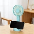 thumbnail image 4 of 3 Speed Portable Desk Fan USB Powered Mini Fan Quiet Strong Airflow Personal Cooling for Office Home Travel by PALIFEUR, 4 of 7