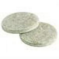 thumbnail image 2 of MADICO 93102 Eco Feltac - 1.88 in. Round Heavy Duty Self Adhesive Felt Pads - Beige - 10 Packs, 2 of 2