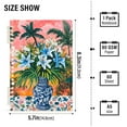 thumbnail image 2 of FORMRS 1-Subject Spiral Notebook 8" x 5" College Ruled 60 Refillable Sheet A5 Hard Cover, 2 Pack, Blue Flowers, 2 of 7