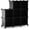 Black, variant on Sorbus 4-Cube Storage Organizer for Closet & Bedroom, Waterproof Cubby Shelf, Modern Design, Black