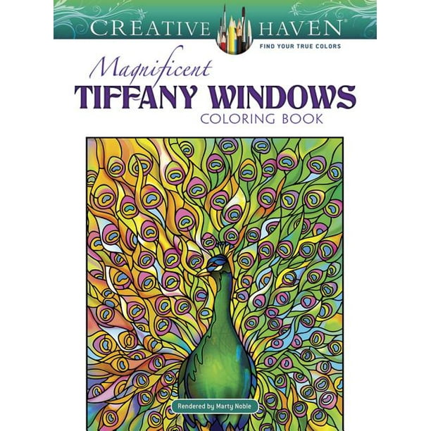 Creative Haven Coloring Books Creative Haven Magnificent Tiffany 9309