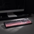thumbnail image 2 of Teclado inalámbrico para juegos EPOMAKER X Aula F108 PRO Rosa, 2 of 7