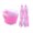 Assorted Color, variant on FUTUREORYY Bike Decoration Kit Plastic Decoration Outdoor Riding 1 Set