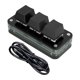 thumbnail image 1 of Mini teclado numérico de 3 teclas, teclado para juegos, oficina de trabajo con cable de datos, profesional Conjunto de necesidad negra, 1 of 9