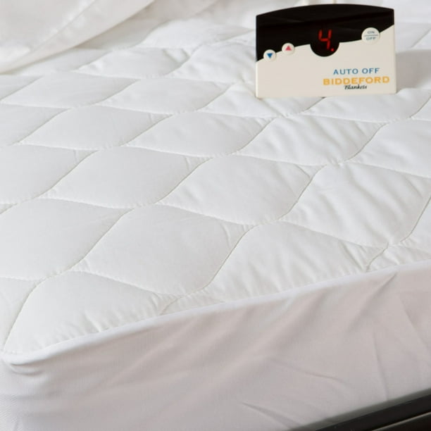 Biddeford Electric Heated Quilted Mattress Pad with Digital Controller
