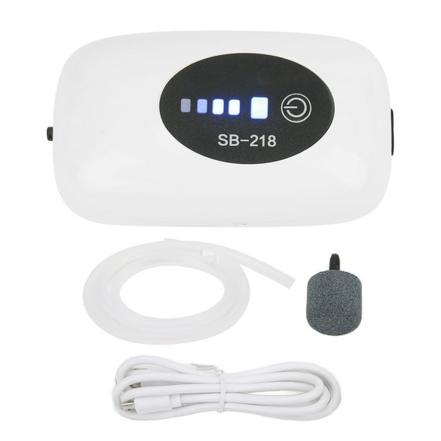 Bomba de oxígeno USB, bomba de oxígeno con bomba de oxígeno USB, accesorios para acuario, resistentes y resistentes Jadeshay A
