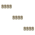 thumbnail image 2 of Ounissouiy 4 Uds rueda giratoria autoadhesiva pegajosa Universal muebles polea cuenta de acero Type1 NO1, 2 of 6